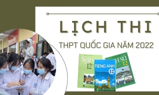 Lịch thi tốt nghiệp THPT Quốc gia năm 2022 (Mới nhất)