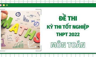 Đề thi môn Toán THPT Quốc gia năm 2022 chính thức tất cả các mã đề (đang cập nhật)