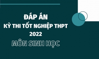 Đáp án môn Sinh học kì thi tốt nghiệp THPT Quốc gia 2022 chính xác nhất (tất cả các mã đề)