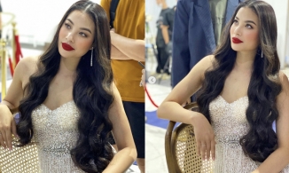 Hoa hậu Phạm Hương chứng minh 'đẳng cấp là mãi mãi' trong sự kiện đầu tiên tham gia sau khi về nước