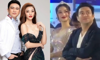 'Team qua đường' bắt trọn cảnh Á hậu Kiều Loan nhỏ to bên Chiêm Quốc Thái