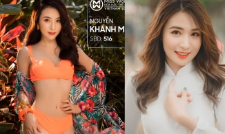 Nhan sắc Người đẹp biển Miss World Việt Nam: 'Đường cong F1', học siêu giỏi