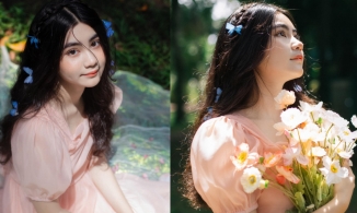 Con gái út nhà Quyền Linh đẹp như nàng thơ trong bộ ảnh dịp sinh nhật tuổi 14