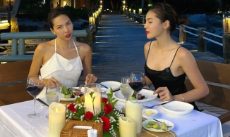 Kỳ Duyên đăng ảnh ăn tối lãng mạn bên Minh Triệu, fan hỏi luôn chuyện trăm năm