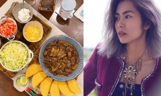 Tăng Thanh Hà trổ tài làm 1001 món ăn từ Âu sang Á, chồng khen nức nở