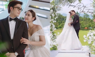 Sự thật cảnh hôn của Huyền Lizzie và Đình Tú, trùng hợp với cặp đôi 'Hương vị tình thân'