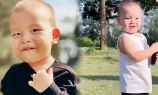 Leon nhà Hồ Ngọc Hà cầm mic, tưởng làm ca sĩ hóa ra lại là ảo thuật gia