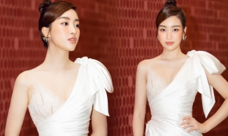 Hoa hậu Đỗ Mỹ Linh thử váy cưới, dẫn bố đi may vest chuẩn bị cho ngày trọng đại?