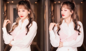 Hari Won học cách Lệ Quyên tạo dáng khoe vòng ba nhưng bị phản ứng