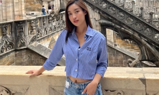 Đỗ Mỹ Linh đăng ảnh, 'chồng' im lặng nhưng anh chồng tương lai tương tác nhiệt tình