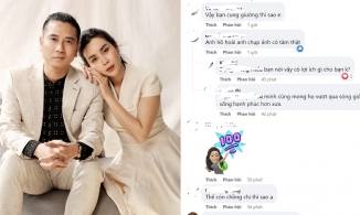 Bà xã Hồ Hoài Anh đăng tải trạng thái ẩn ý, CĐM tràn vào hỏi thăm tình hình gia đình