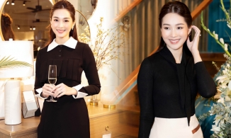 Đặng Thu Thảo 'gây sốt' với nhan sắc sau 10 năm đăng quang Hoa hậu