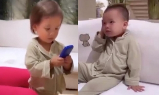 Leon nhà Hồ Ngọc Hà chốt đơn qua điện thoại giúp mẹ, thần thái thế nào mà fan tua đi tua lại để xem