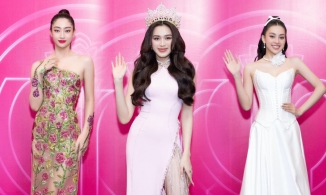 Đọ dáng cùng dàn người đẹp, đương kim Hoa hậu Việt Nam Đỗ Thị Hà vẫn bị Tiểu Vy chiếm spotlight?