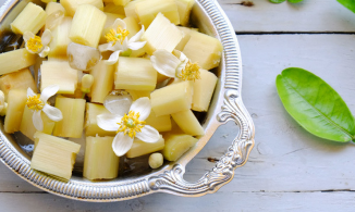 Mía ướp hoa bưởi – “tinh hoa mỹ thực” tháng Giêng hai của đất Hà thành