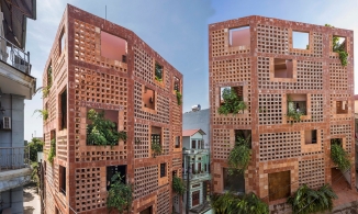 Ngắm ngôi nhà gạch đỏ ở Bát Tràng đoạt giải thưởng kiến trúc quốc tế của KTS Võ Trọng Nghĩa