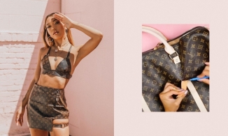 Blogger Youtube sáng tạo quần áo từ túi hiệu trăm triệu