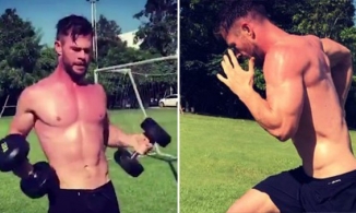 'Thần sấm' Chris Hemsworth chia sẻ 3 nguyên tắc 'vàng' để giữ cơ bụng 6 múi