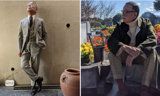 Cụ ông Nhật Bản với loạt ảnh mặc suit lịch lãm chẳng thua kém fashinista