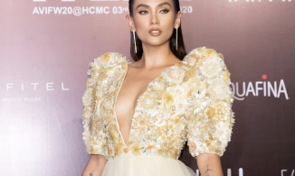 Thời trang thảm đỏ dàn Hoa hậu mỹ nhân Việt ngày đầu AVIFW