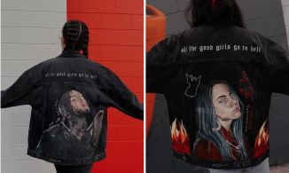 Chân dung nghệ sỹ Hollywood được vẽ lên những chiếc áo khoác