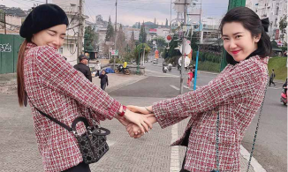 Nhã Phương - Thuý Ngân diện đồ đôi, gợi ý chị em Tết nay mặc gì cho sang?