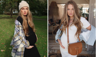 Dàn siêu mẫu nội y có bầu tự hào khoe vòng eo ngày càng lớn