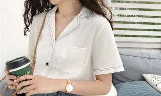 4 kiểu áo công sở chị em thích mê, không chỉ thanh lịch mà còn mát mẻ