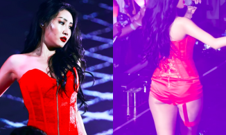 Sao nữ Hàn bị chỉ trích về trang phục phản cảm