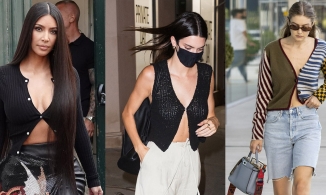 Mốt mặc áo cài một cúc, không nội y của Kendall Jenner và mỹ nhân Hollywood