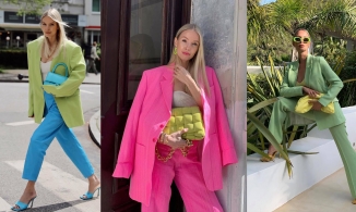 Leonie Hanne: Fashionista Đức - người chơi 'hệ' màu sắc