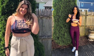 Cô gái 'gây choáng' khi giảm hơn 30kg trong mùa dịch