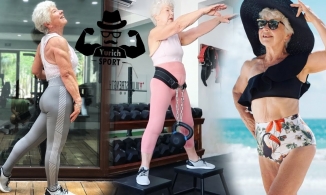 Cụ bà cơ bắp ở tuổi 74, có đến 1,4 triệu người theo dõi trên mạng xã hội