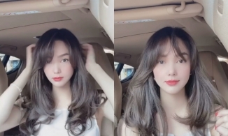 Minh Hằng hướng dẫn cách tỉa tóc mái bay tại nhà chưa tới 1 phút, nhan sắc thăng hạng chỉ trong thoáng chốc