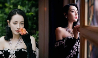 Thấy gì qua chiếc váy đen lộng lẫy của Địch Lệ Nhiệt Ba?