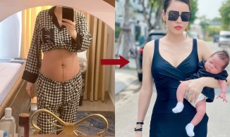 Quế Vân và các 'mẹ bỉm' đã áp dụng 2 nguyên tắc này để hồi dáng sau sinh
