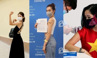 Thời trang mỹ nhân Việt khi đi tiêm vaccine, người sexy kẻ kín bưng nhưng đều có một điểm chung
