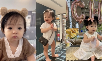 'Ái nữ' nhà Cường Đô La được ba mẹ tậu cho nguyên một tủ đồ trung tính 