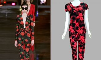 Thiết kế BST Xuân/Hè 2022 của Saint Laurent giống đồ thun lạnh Việt Nam?