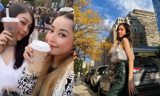 Bạn thân Chi Pu ở trời Tây: Con gái tài phiệt, đồ hiệu dát kín người