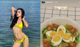 Bữa ăn giúp Đỗ Thị Hà tự tin khoe dáng với bikini siêu nhỏ trong cuộc thi Miss World 2021