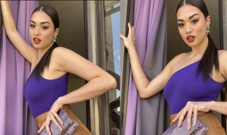 Sở hữu vóc dáng 'đồ sộ', đối thủ của Kim Duyên mặc thế nào để che tiệt 'em bé mỡ'?