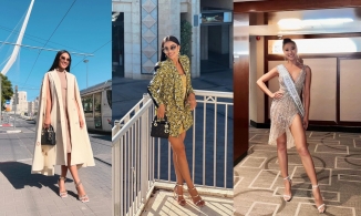 Dát hàng hiệu từ trên xuống dưới, Kim Duyên là một trong những thí sinh thời trang nhất HHHV 2021