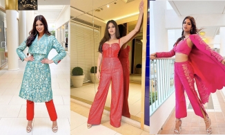 Ai cũng công nhận nhan sắc đã 'cứu rỗi' gu thời trang của HH Ấn Độ đăng quang Miss Universe 2021