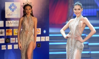 Thùy Tiên diện lại váy Á hậu chuyển giới Thái Lan, thách thức dàn 'hung thần' thảm đỏ