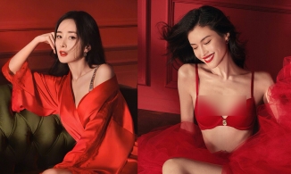 Dương Mịch 'vừa đỏ vừa thơm' trong BST mới của Victoria's Secret: Có đủ sức lấn át Hà Tuệ?