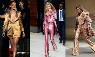 Loạt sao từ Âu sang Á chứng minh metallic là chất liệu nên chọn mở đầu năm mới 2022