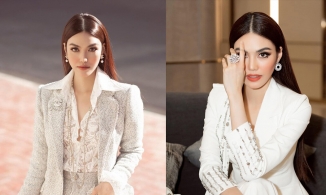 Thực hiện dự án kinh doanh quy mô lớn, Lan Khuê lên đồ chuẩn nữ tổng tài 