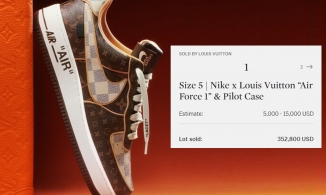 Giày Louis Vuitton x Nike Air Force 1 có giá tương đương 1 căn hộ và một chiếc ô tô hạng sang