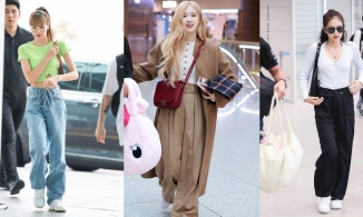 Kiểu quần cạp cao giấu nhẹm vòng eo ngấn mỡ được idol Hàn yêu thích